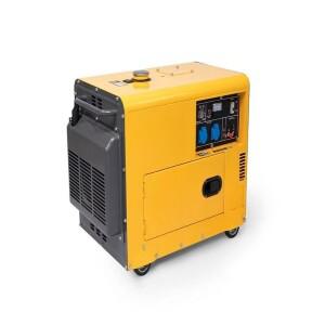 5KW 디젤 무소음 발전기 ATS 옵션 50/60hz 주파수 디지털 표면