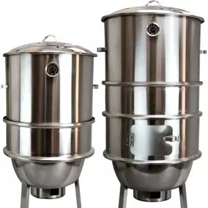 항아리 바베큐 그릴 훈연기 대형 화덕 훈연 숯불