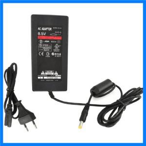PS2 콘솔 슬림 AC100~240v 50/60HZ DC 8.5V--5.65A용 EU 플러그 AC 어댑터 충전기 코드 케이블 전원 공급