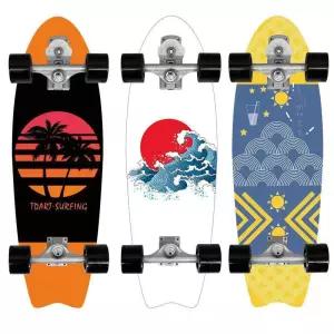 카빙 보드 서핑 입문용 랜드서핑 크루저 스케이트 다리 슬라이드 초보자 모래 서프 육상