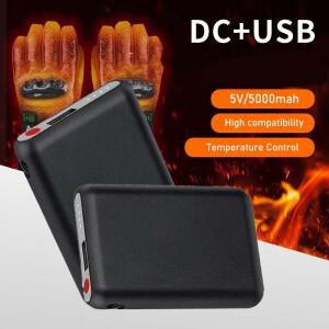 겨울 난방 양복 Batie 5000mAh 5V 가열 바지 배터리 조끼 자켓 장갑 의류 외부 Powerbank
