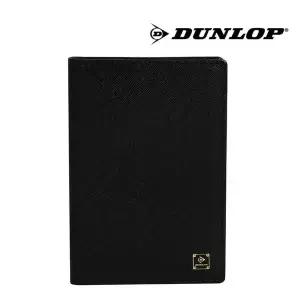 소가죽 여권지갑 던롭 남성용 DL PS BK