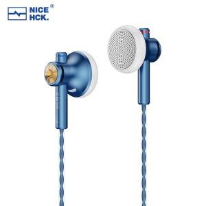 NICEHCK EB2S PRO 3.5/4.4mm 플러그 마이크 플랫 헤드 이어 버드 HIFI 유선 15.4mm LCP 다이어프램 다이나