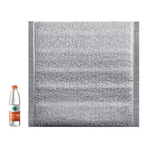 ( )보온 보냉용 음식 배달 파우치 60x60 미니 포장 가방 밀폐 보관용