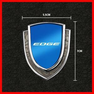 포드 엣지 ST 라인용 자동차 스티커 3D 금속 액세서리
