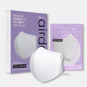 미라클하우스 에어데이즈 KF94 마스크 50매 더뉴플러스특대형 귀 안아픈 숨쉬기 편한 새부리형 비말차단 62