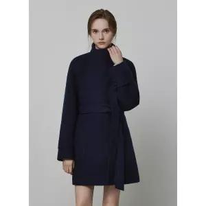 잇미샤 하이넥 벨티드 하프 울 코트 ITPBWHC730 908917