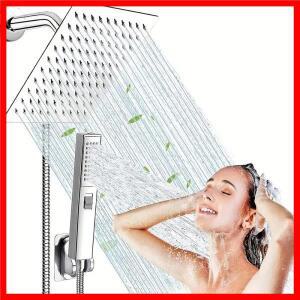 미국식 숨겨진 벽걸이형 샤워 헤드 세트 스테인레스 스틸 탑 스프레이 조합 스프레이 건이 포함된 다기능