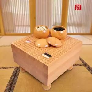 바둑판 세트 선물용 원목 정통 투인원 바둑알 알까기