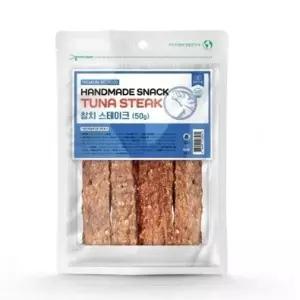 고품질 좋은친구들 수제간식 스테이크 50g (참치) (강아지 간식) 강...