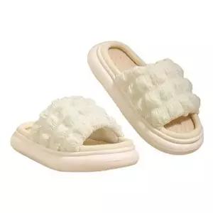 사계절 린넨 실내 슬리퍼 거실화 층간소음 차단용