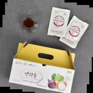 무안특산물 농부프린스 무안자색양파즙 빨간양파즙 적양파 100포