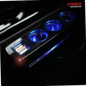 듀얼USB 2구 멀티소켓 차량용충전기