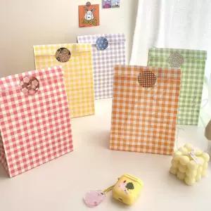 썬코 포장 구디백 쿠키 종이봉지 간식 종이봉투