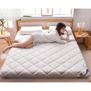 샤크팡 토퍼 푹 접이식 매트리스 라텍스 더블