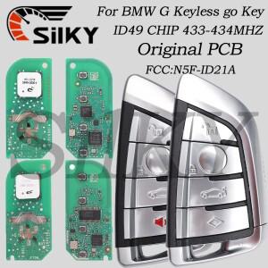 호환상품 SilKY FCC:N5F-ID21A 433.2-434.6MHZ ID:49CHIP 스마트 키 (BMW 호환 호환-G 섀시  보드 5 6 7 X3