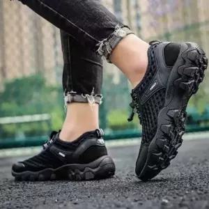 남성 메쉬 여름 아쿠아 물놀이 신발 트래킹화 운동화 2색