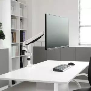 카멜마운트 싱글 높이 조절 특화 폴타입 모니터 모니터암 거치대 CMA2P