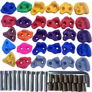 실내암벽등반홀드 초보자클라이밍그립 어린이인공암벽 암벽등반용품 손잡