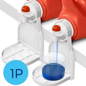 [에이치플러스몰]bns 대용량 세제 펌프 세제 컵받침 컵홀더 흘림방지 거치대