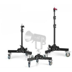 샤크팡 바퀴달린 25CM 크리에이터 롤러 유튜브 달린 장비 지지대 촬영용 스마트폰 삼각대