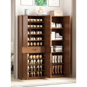 샤크팡원목 장 멀티 다층 길이 틈새 공간 700 대나무 캐비닛 68CM