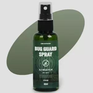 (60ml) 카즈미 모기기피제 벌레 해충 진드기 퇴치제/어린이/유아/아동/유치원/가정용/제품/등산용/운동