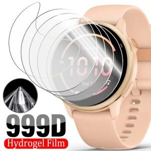 [호환품]Garmin Vivoactive 6 용 5PCS 소프트 스크린 프로텍터 스마트 호환 워치 안티 스크래치 하이드로