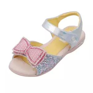 [보리보리/바니플랫]바니키즈 아동 여아 어린이 여름 크리 LED 플랫 샌들