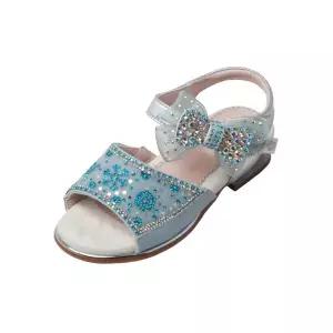 [보리보리/바니플랫]바니키즈 아동 여아 어린이 여름 엘사 LED 플랫샌들