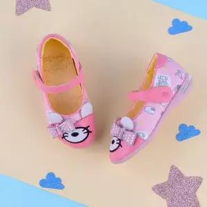 [보리보리/바니플랫]바니키즈 아동 주쥬 플랫슈즈 여아구두