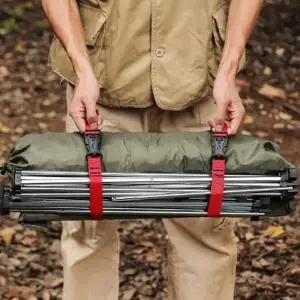 ( )100cm 캐리어 캠핑 스트랩 고정 벨트 수화물 트렁크 장작 배달 수레 하이킹용