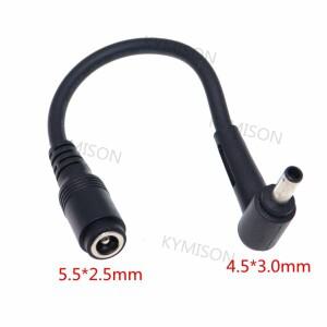 아수스 노트북용 DC 전원 충전기 어댑터 컨버터 케이블 5.5x2.5 암에서 4.5x3.0mm 수 120W 19V 6.32A 잭