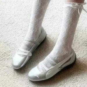 푸마 스피드캣 발레 메탈릭 실버 여성 슈즈 [국내배송]