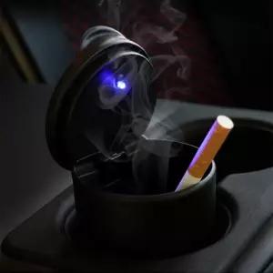 이즈벨  LED 차량용 자동차휴지통 미니휴지통 쓰레기통