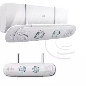 [콩심팥심]바람막이 윈드 패널 조절 에어컨 벽걸이 견고한 길이