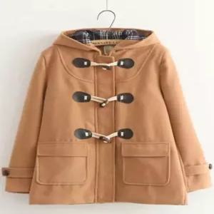 여자 떡볶이 코트 가을 길이 겨울 고등학생 중학생 여성 자켓