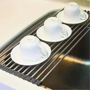 21x52 싱크대 개수대 소형 접이식 롤형 건조대 매트 주방 씽크볼 부엌 설거지