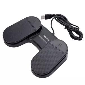 USB 페달 키보드 발판 컨트롤 게임용 블루투스 풋스위치 게임