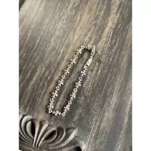 미국 크롬 하츠 11 링크 타이니 E CH 플러스 팔찌 925 실버 1999 20 CM 406669546354