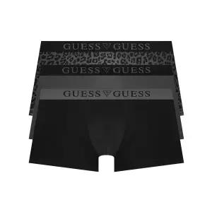 매장정품 게스 GUESS UNDERWEAR 다크나잇 호피 드로즈 세트 3PACK (DGYBK) OFMDR181DBD 603483