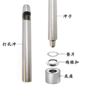 옷장diy 25sets 금속 스냅 프레스 키트 스터드 leathercraft 패스너 4 도구 설치 신발 의류 버튼 가방