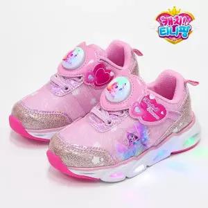 캐치티니핑 키즈 정품 오로라핑 선물 생일 여아 LED 운동화