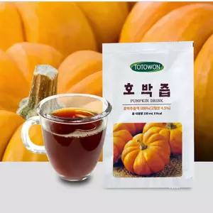 호박즙 농축액 신선한 원재료 비타민 채소 자연 식품 100mLx30포