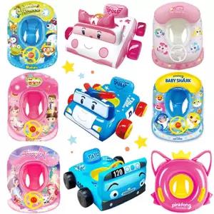 핑크퐁 엠버 폴리 뽀로로 티니핑 영유아 자동차 쿠션 보행기 튜브