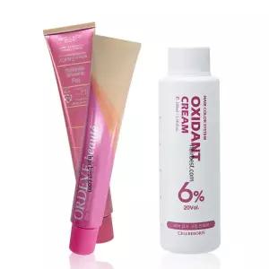 메온셀 밀본 올디브 보떼 컬러 염색약 1제 80g+2제 100ml b7-CB