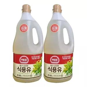 해표 식용유 1.8L x 2개_22691071