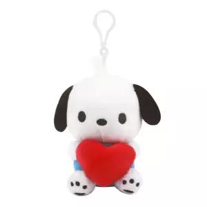 산리오 하트 캐릭터 가방 고리 포차코봉제인형 디자인 키링 걸이