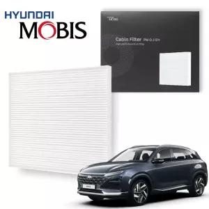 현대모비스 넥쏘 에어컨 필터 순정 PM0.3 E11 차량용공기청정기 자동차교체 청소 미세먼지 헤파 FE 차량용