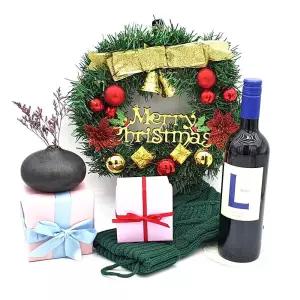 크리스마스 골드리본장식 성탄절 트리 연말 파티